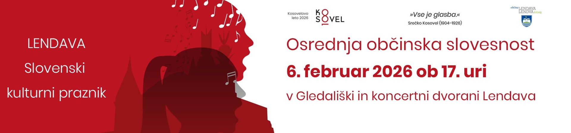 Slo kulturni praznik 2026